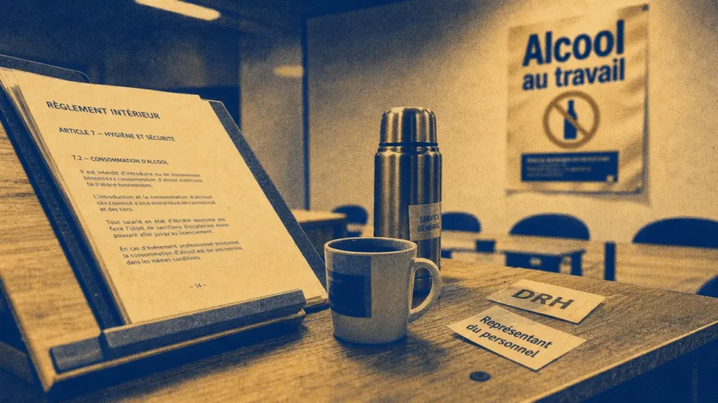 Alcool au travail : les règles d&rsquo;interdiction, les exceptions et les pouvoirs de l’employeur