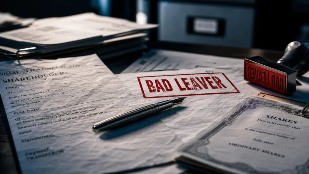 Bad leaver : une décote utile, mais une clause fragile si les critères restent flous