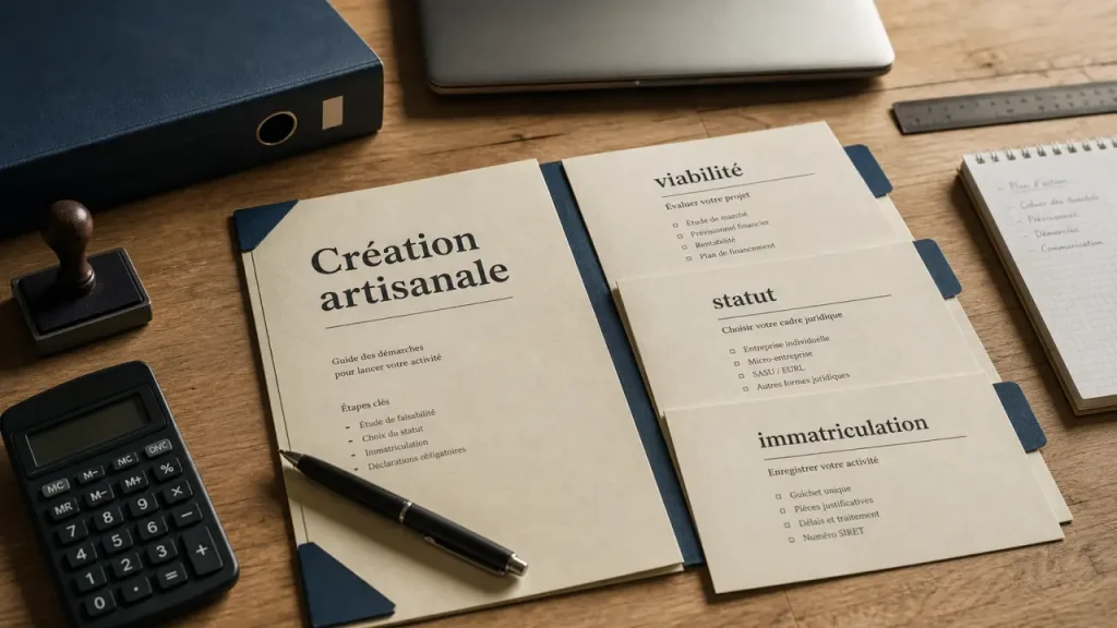Comment créer une entreprise avec la CMA sans erreur : statut, immatriculation, accompagnement