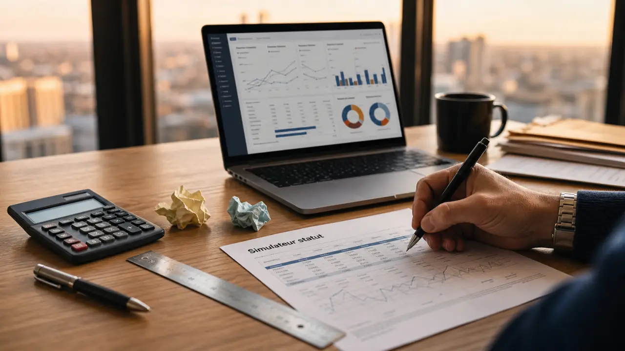 Simulateur statut juridique : comparer revenus nets, fiscalité et protection sociale