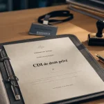 Contrat de travail à durée indéterminée de droit privé (CDI) — droit privé