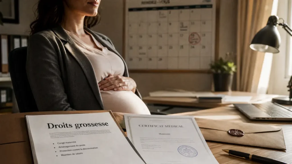 Grossesse au travail : ce que prévoit le droit sur le licenciement, le poste à risques et les absences payées