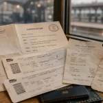Frais de déplacement pour formation professionnelle : billets et reçus