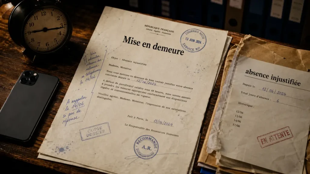 Licenciement pour abandon de poste : quand la faute grave change tout, du salaire au chômage