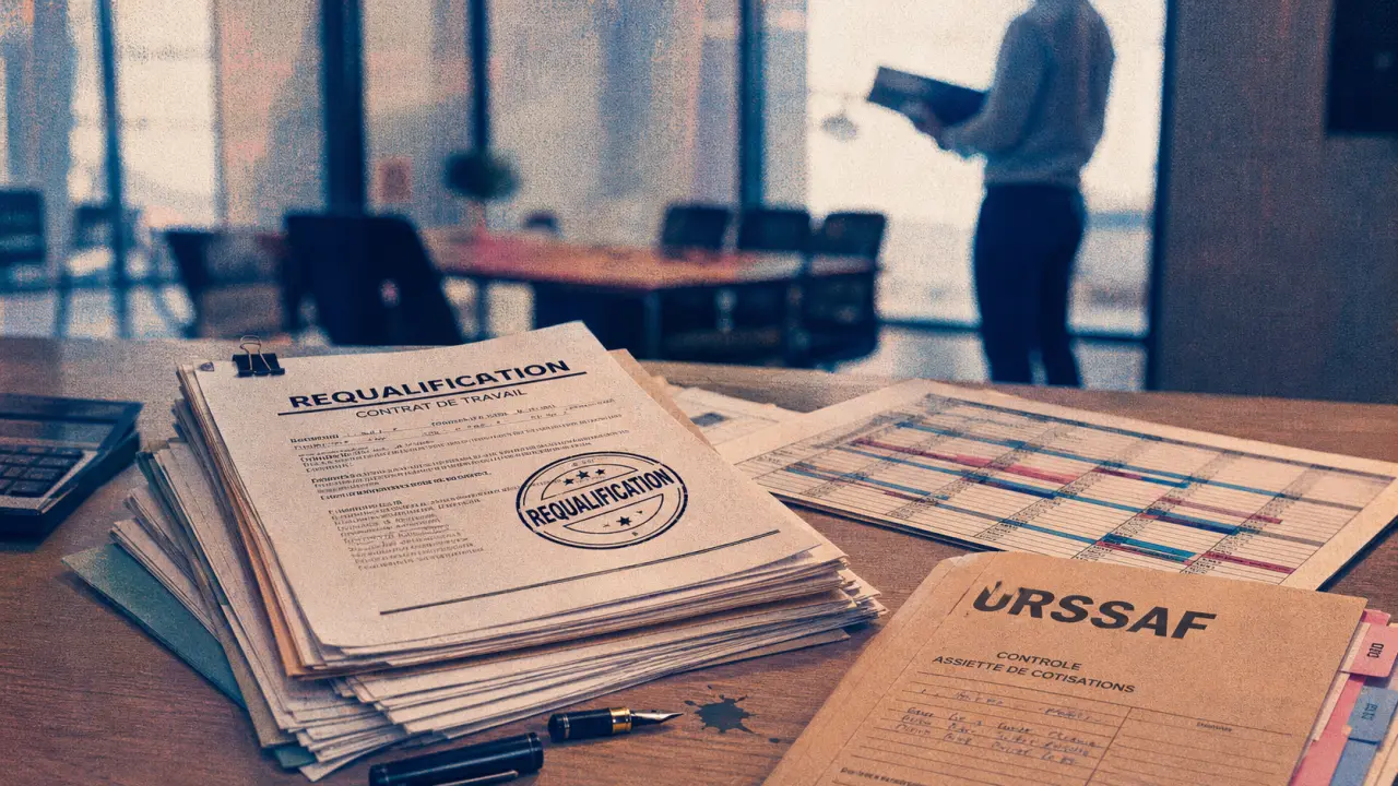 Requalification d’un contrat de travail et lien de subordination