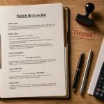Statuts de la société : dossier, document et dépôt avant signature