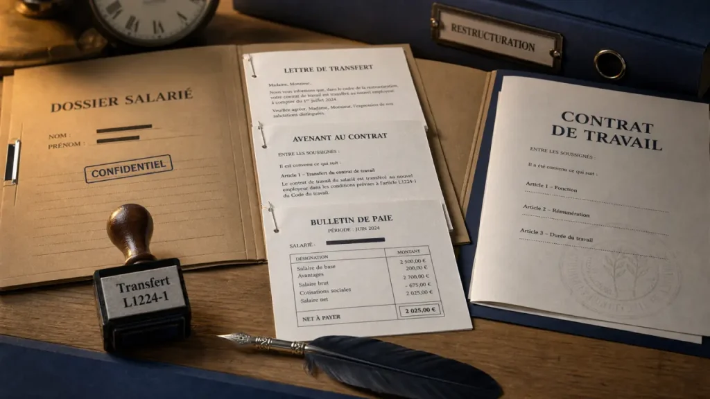 Transfert du contrat de travail : quand il s’impose et ce qui reste inchangé