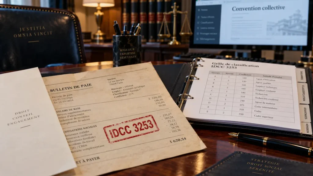 Convention collective des cabinets d’avocats : l’IDCC 3253 précise les droits du personnel salarié