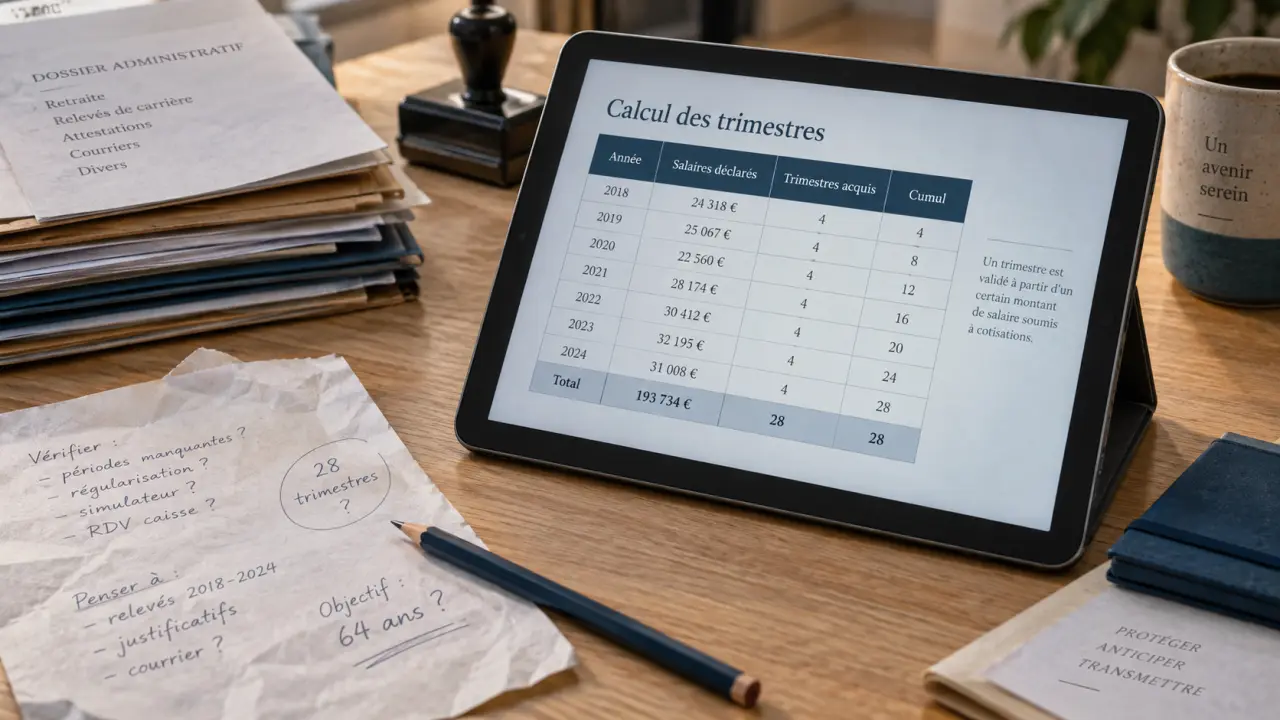 Micro entreprise retraite : seuils de chiffre d’affaires pour 4 trimestres